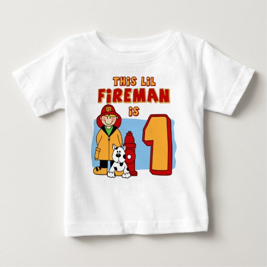 Lil Fireman 1st Birthday (Voorkant)