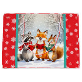 Lil Forest Dieren zingen kerstliederen Groot Cadeauzakje (Voorkant)