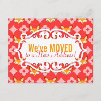 Lil Foxie - Cartes de déménagement / déménagé pers