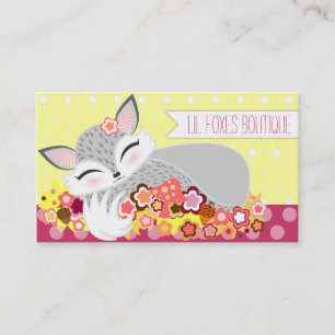Lil Foxie CUB - cartes de visite faits sur