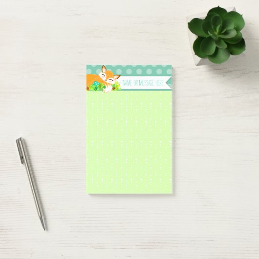 Lil Foxie Cub - Cute Fox Custom Post-it® notes (Kantoor)