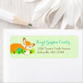 Lil Foxie Cub - Étiquettes d'adresse de retour per (En situation)