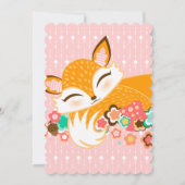 Lil Foxie CUB - invitations faites sur commande de (Dos)