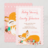 Lil Foxie CUB - invitations faites sur commande de (Devant / Derrière)