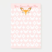 Lil Foxie - Cute Girly Fox Custom Post-it® notes (Voorkant)