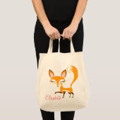 Lil Foxie - Fox Girly mignon - sac fourre-tout (Devant (produit))