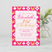 Lil Foxie - invitations mignonnes de coutume de (Debout devant)