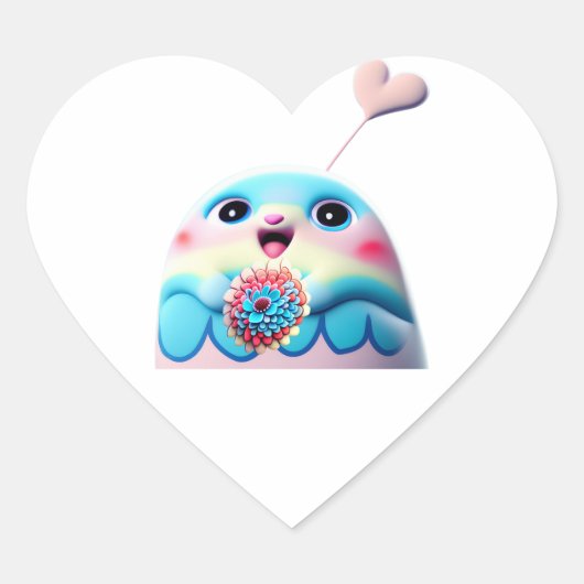 Lil Ghost Sticker - Bloom Guardian (Voorkant)