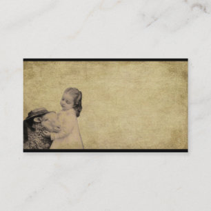 lil girl & lil lamb - prim biz - kaarten visitekaartje