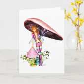 Lil' Glamor Carte pour notes (Fleur jaune)