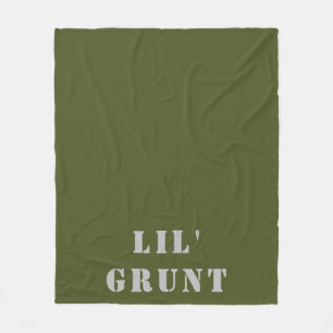 Lil' Grunt Fleece Deken