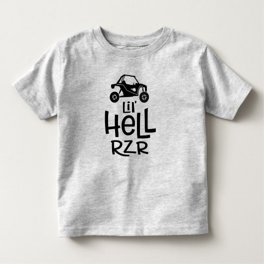 Lil' Hell RZR Raiser Badass SxS Toddler T-Shirt (Devant)