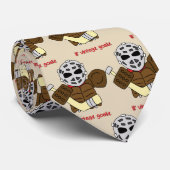 Lil'  Hockey Goalie Stropdas (Opgerold)