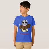 Lil'  Hockey Goalie T-Shirt (Voorkant volledig)