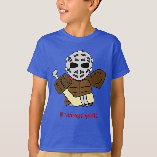 Lil'  Hockey Goalie T-Shirt (Voorkant)