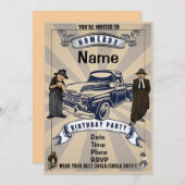 Lil Homies Chicanas Party Invitation 90s Theme (Devant / Derrière)