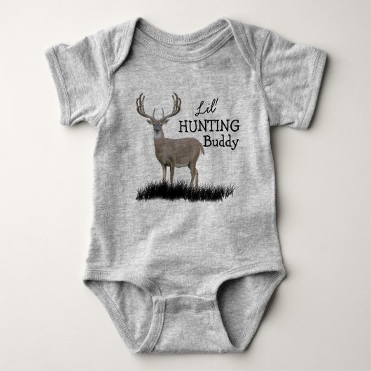 Lil Hunting Buddy Buck Romper (Voorkant)