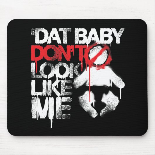 Lil Jon "Shawty Putt- dat Baby er niet zo uit ziet Muismat (Voorkant)