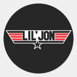 Lil Jon "Top Pistool" Ronde Sticker