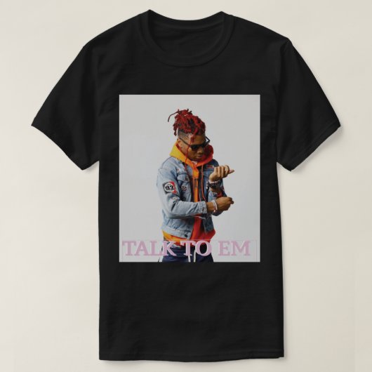 Lil Keed &quot ; Parler à em&quot ; T-shirt classi (Design devant)