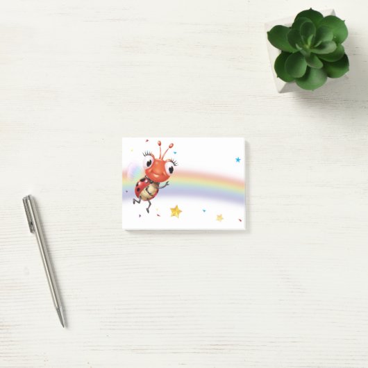 Lil Ladybug Post-it notitieblok Post-it® Notes (Kantoor)