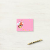 Lil Ladybug roze Post-it notitieblok Post-it® Notes (Op bureau)
