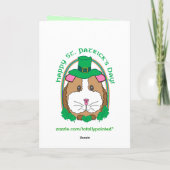 Lil Leprechaun Greetings Kaart (Achterkant)