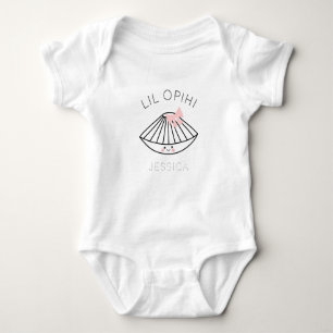 Lil/little Opihi Roze Lint Meisje Romper