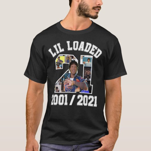 Lil Loaded , Raper Lil Loaded Classic T-Shirt (Devant)