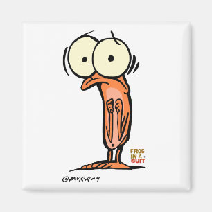 Lil' Maggot Square Magnet Magneet