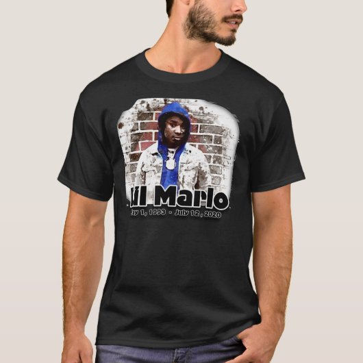 Lil Marlo Tribute RIP Essential T-Shirt (Devant)