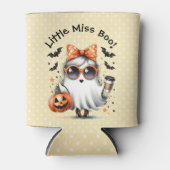 Lil' Miss Boo-Oranje Polka Dot Bow, Zonnebril Blikjeskoeler (Voorkant)