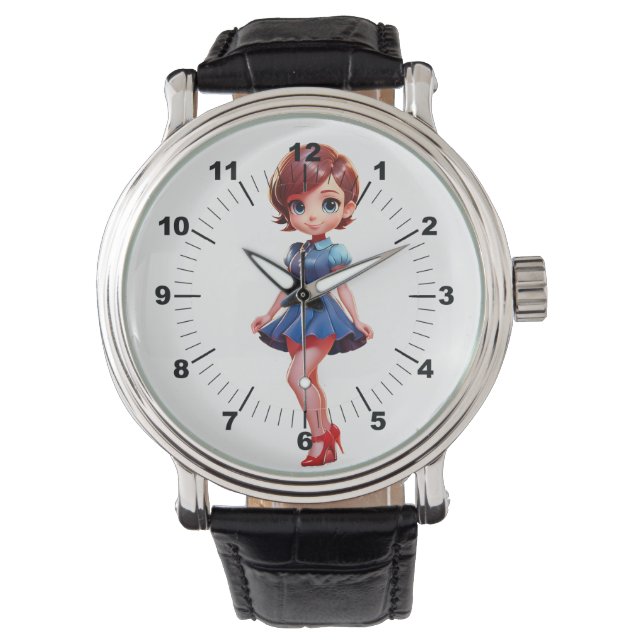 Lil Miss Dynamite Horloge (Voorkant)