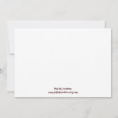 Lil Monkey Kaart (Achterkant)