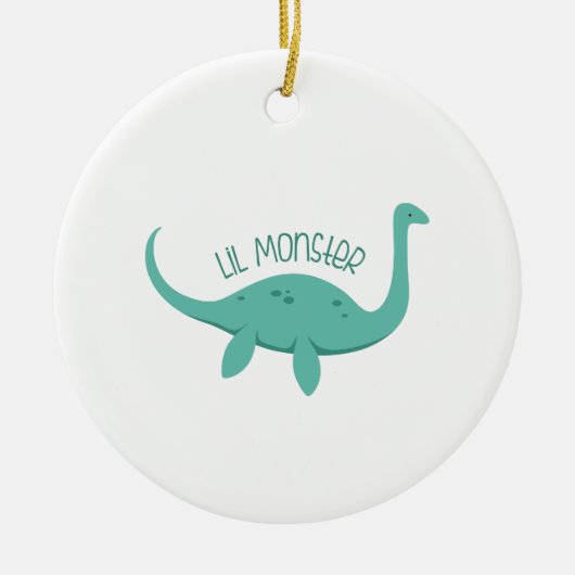 Lil Monster Keramisch Ornament (Voorkant)