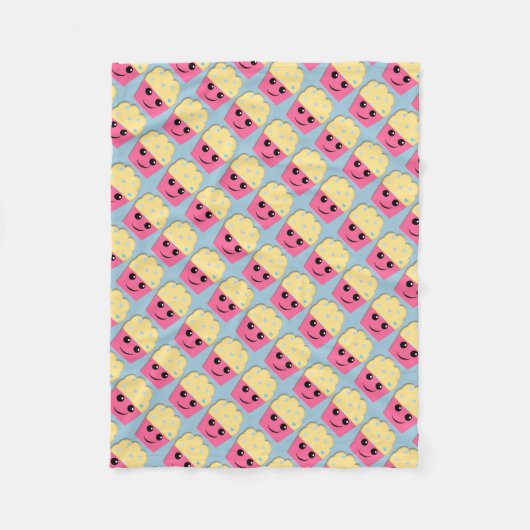 Lil Muffin Fleece Deken (Voorkant)