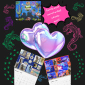 Lil' Murph Bearded Dragon Schattige Collage I Spy  Kalender