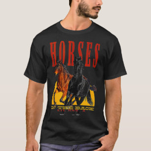 Lil Nas X Officiële paarden in de achterste Tankto T-shirt