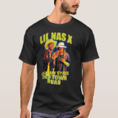 Lil Nas X Old Town Road Rap Essential T-shirt (Voorkant)