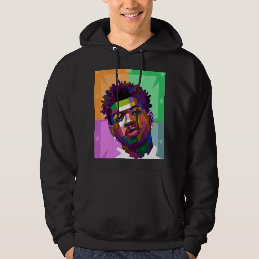 LIL NAS X POSTER HOODIE (Voorkant)