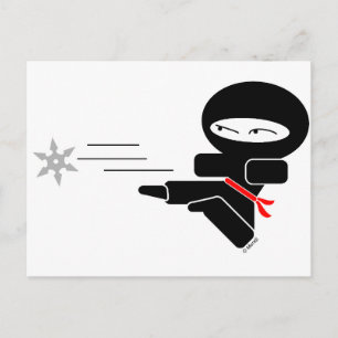 Lil' Ninja Briefkaart