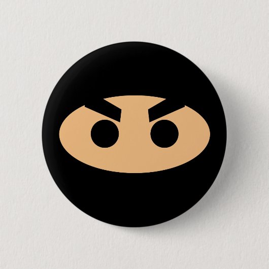 Lil Ninja Ronde Button 5,7 Cm (Voorkant)