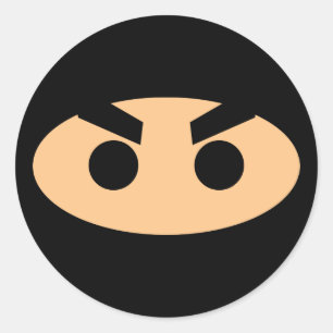 Lil Ninja Ronde Sticker