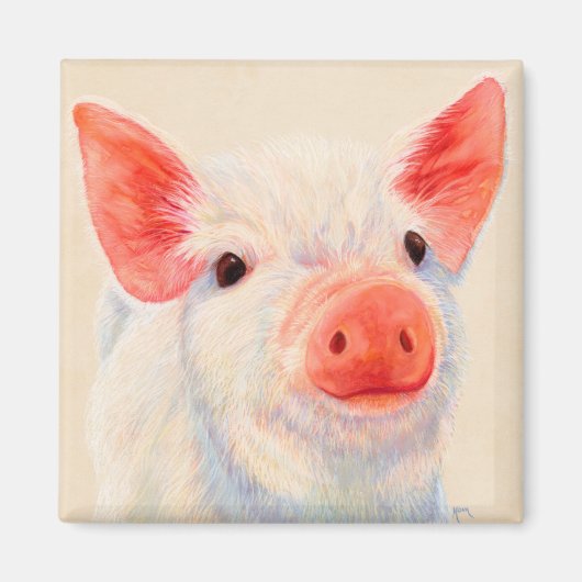 Lil" Oinker - Aimant de porc (Devant)