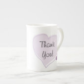 Lil owl ~ Merci ! ~os china mug (Devant droit)