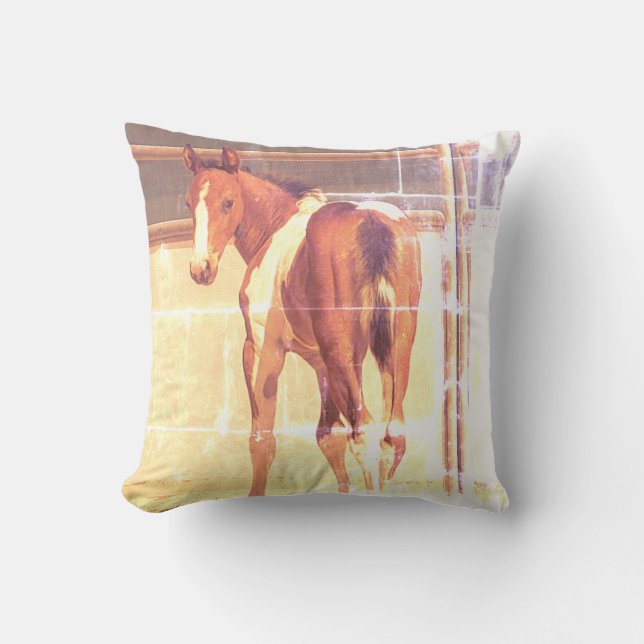 Lil Paint Foal Kussen (Voorkant)