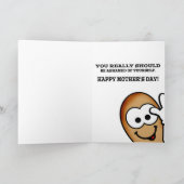 Lil Peanut Carte de la fête des mères (Intérieur)