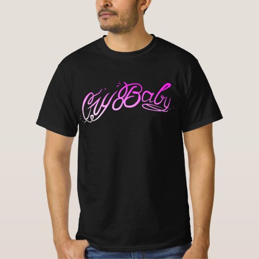 lil peep crybaby t-shirt (Voorkant)