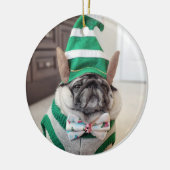 Lil Pickles Da Carlin Grompy Elf Ornement (Gauche)