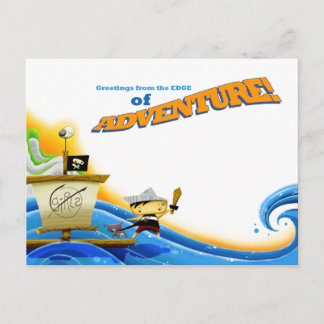 Lil' Pirate Captain: Adventure Briefkaart